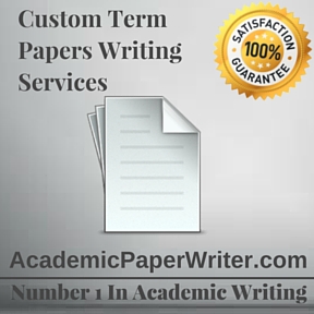 Custom term paper writing services