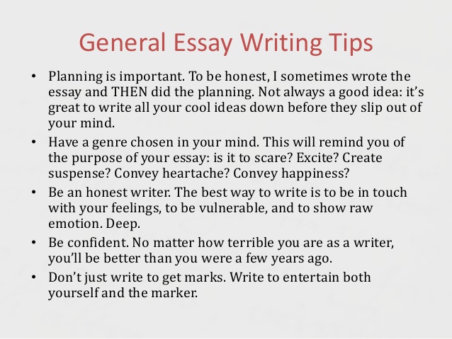 Good writing essay