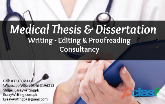 Medical dissertation