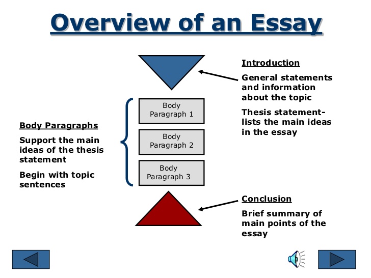 Order of writing an essay