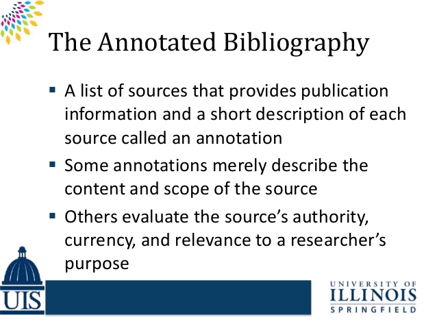 ANNOTATED BIBLIOGRAPHY: SOCIAL WORK Guide Series: How to Write an.