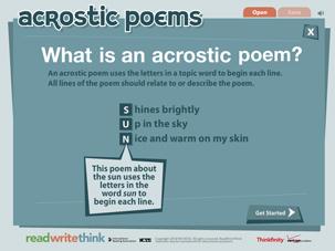 Write a poem online